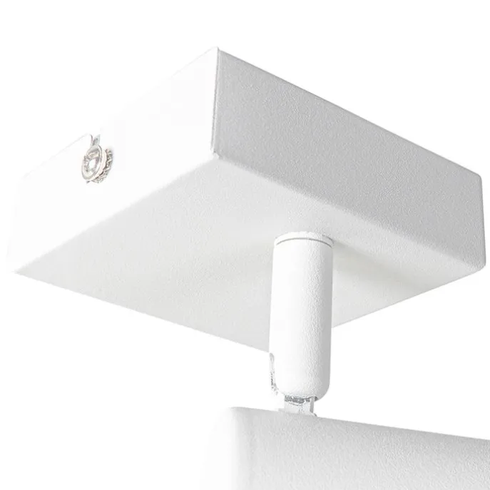 Smarter Strahler weiß verstellbar quadratisch inkl. Wifi GU10 50mm - Jeana