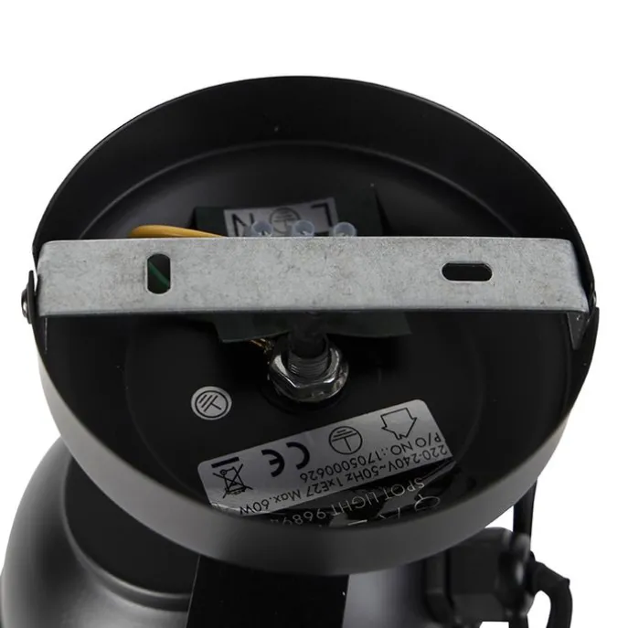 Smarter Studiospot schwarz dreh- und neigbar inkl. Wifi A60 - Movie