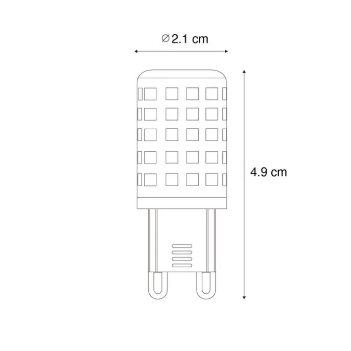 Smartes dimmbares LED-Leuchtmittel G9 hell 2,5 W 250 lm 2700-6500 K