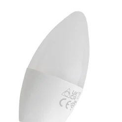 Smartes E14 LED-Leuchtmittel C37 Opal RGBW 4,9W 470lm 2700-6500K