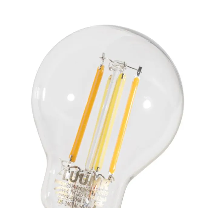 Smartes E14 LED-Leuchtmittel P45 Klar 4,2W 470lm 2700-6500K