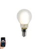Smartes E14 LED-Leuchtmittel P45 Matt 4,2W 470lm 2700-6500K