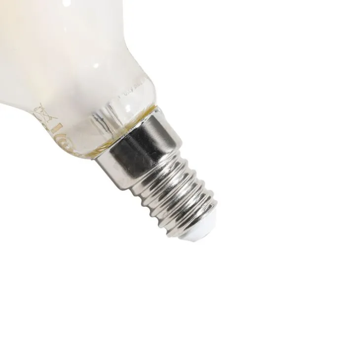 Smartes E14 LED-Leuchtmittel P45 Matt 4,2W 470lm 2700-6500K