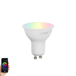 Smartes GU10 50mm dimmbares LED-Leuchtmittel Opal 4,7W 400lm 2700-6500K
