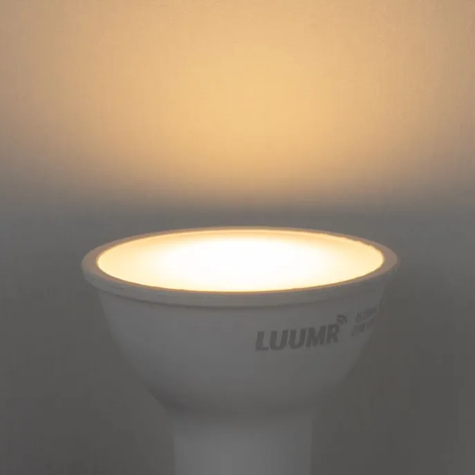 Smartes GU10 50mm dimmbares LED-Leuchtmittel Opal 4,7W 400lm 2700-6500K