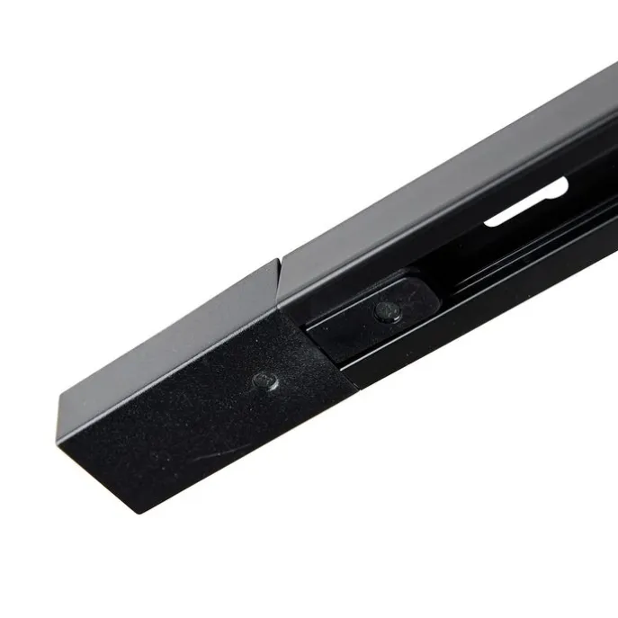 Smartes 1-phasiges Schienensystem mit 4 WiFi GU10 Spots Schwarz - Iconic Jeana