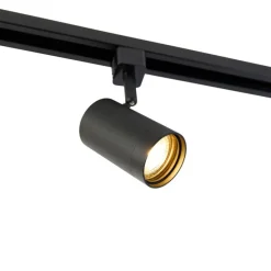 Smartes 1-phasiges Schienensystem mit 4 WiFi GU10 Spots Schwarz - Iconic Jeana