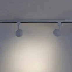 Smartes 1-phasiges Schienensystem inkl. 5 WLAN GU10 weiß - Iconic Gissi