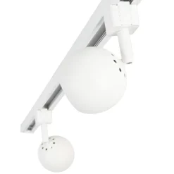 Smartes 1-phasiges Schienensystem inkl. 5 WLAN GU10 weiß - Iconic Gissi