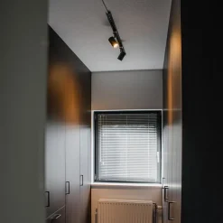 Smartes Schienensystem schwarz inkl. 3 WiFi GU10 1-phasig - Iconic Jeana