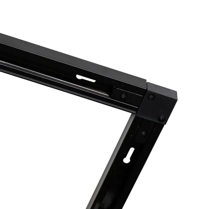 Smartes Schienensystem schwarz 1-phasig 10-Licht inkl. WiFi GU10 - Iconic Jeana