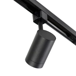 Smartes Schienensystem schwarz 1-phasig 10-Licht inkl. WiFi GU10 - Iconic Jeana