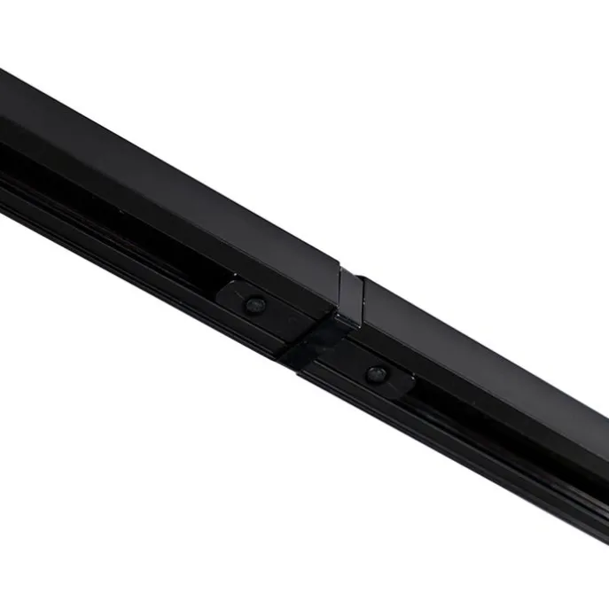 Smartes Schienensystem schwarz 1-phasig 10-Licht inkl. WiFi GU10 - Iconic Jeana