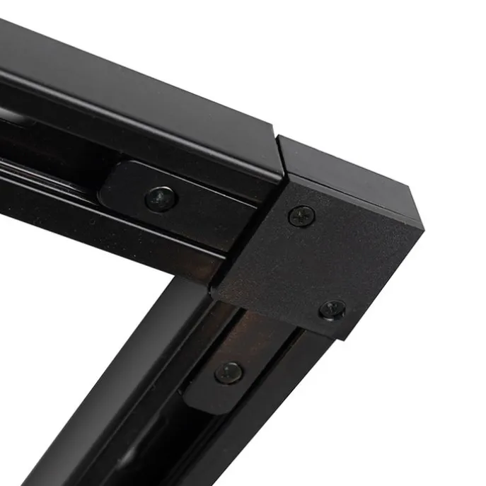 Smartes Schienensystem schwarz 1-phasig 5-leuchtend inkl. Wifi GU10 - Iconic Jeany