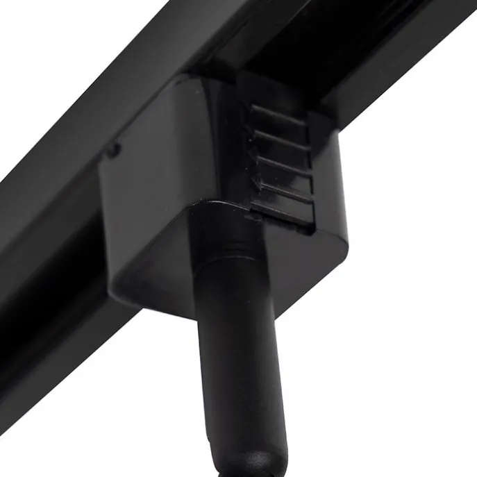 Smartes Schienensystem schwarz 1-phasig 5-leuchtend inkl. Wifi GU10 - Iconic Jeany