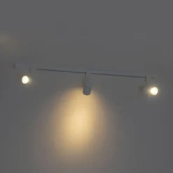 Smartes Schienensystem weiß 1-phasig 3-flammig inkl. Wifi GU10 - Iconic Jeana