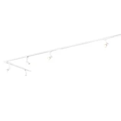 Smartes Schienensystem weiß 1-phasig 5-leuchtend inkl. Wifi GU10 - Iconic Jeany