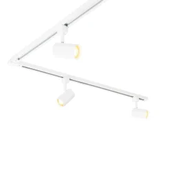 Smartes Schienensystem weiß 1-phasig 5-flammig inkl. Wifi GU10 - Iconic Jeana