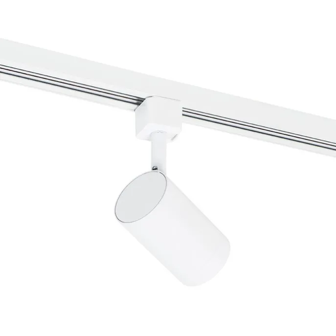 Smartes Schienensystem weiß 1-phasig 5-flammig inkl. Wifi GU10 - Iconic Jeana