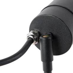 Spießstrahler schwarz einstellbar IP44 - Solo