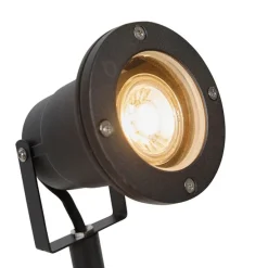 Spike Spot schwarz 40 cm inkl. Kabel und Stecker IP44 - Basic