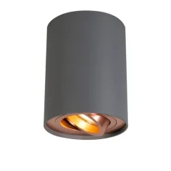 Spot grau mit Kupferwirbel und Neigung - Rondoo Up