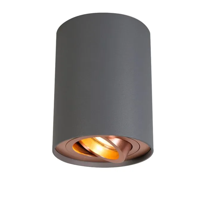 Spot grau mit Kupferwirbel und Neigung - Rondoo Up