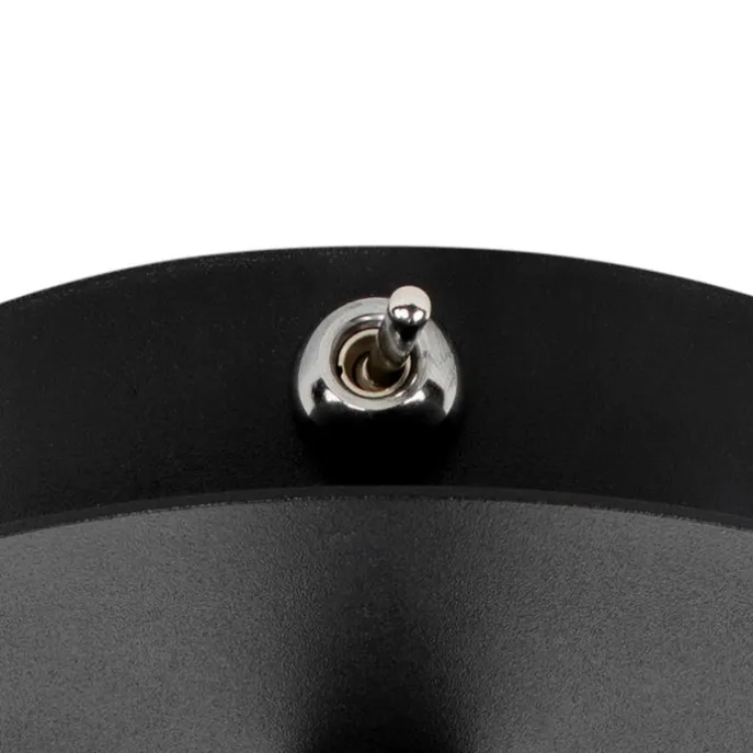 Spot schwarz mit gold verstellbar - Athens Wire