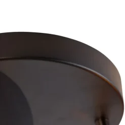 Spot schwarz mit goldener Innenseite 3-Licht - Lofty