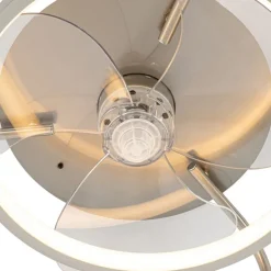 Stahl Deckenventilator 46,5 cm inkl. LED mit Fernbedienung - Kees