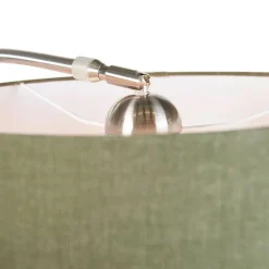 Stahlwandbogenlampe mit schattengrünem 35/35/20 einstellbar