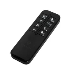 Standventilator Stativ schwarz inkl. LED 3-stufig dimmbar - Meric