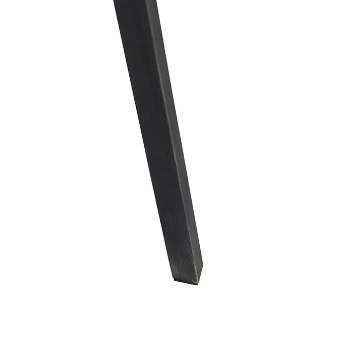 Stativ schwarz mit Leinenschirm Dunkelgrau 45 cm - Stativ Classic