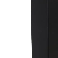 Stehende Außenlampe schwarz mit opalweißem Schirm 70 cm - Dänemark