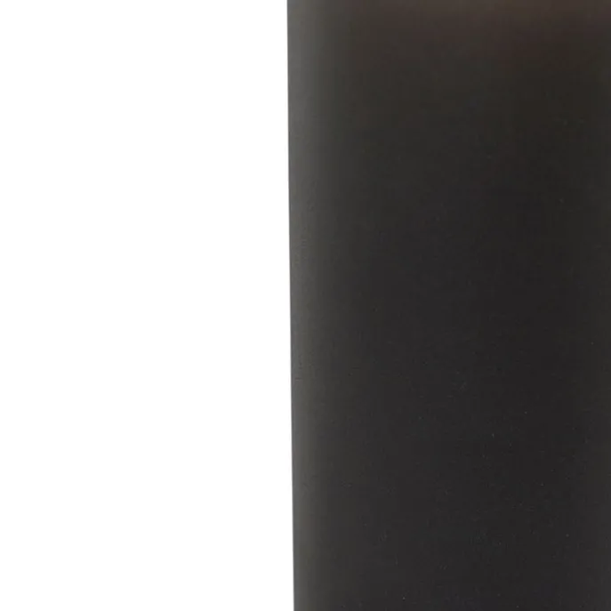 Stehende Außenlampe schwarz mit Opalschirm weiß 30 cm IP44 - Odense
