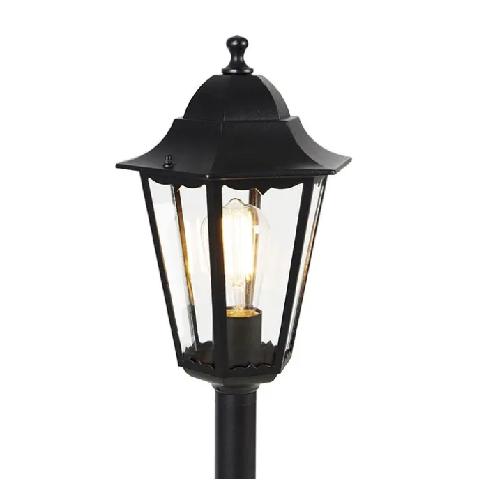 Stehende Außenlaterne schwarz 120 cm IP44 - New Orleans