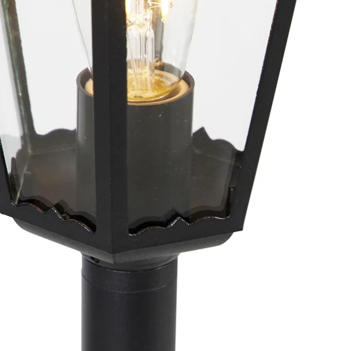 Stehende Außenlaterne schwarz 120 cm IP44 - New Orleans