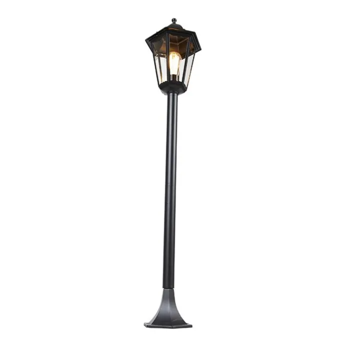 Stehende Außenlaterne schwarz 120 cm IP44 - New Orleans