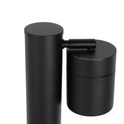 Stehende Außenleuchte schwarz 80 cm AR70 verstellbar IP44 - Solo