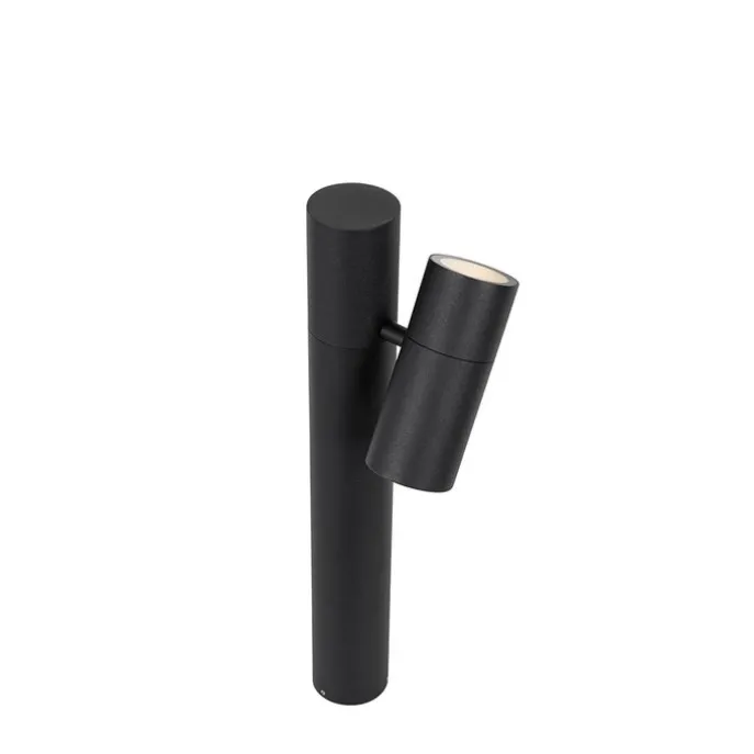 Stehende Außenleuchte schwarz 50 cm verstellbar - Duo