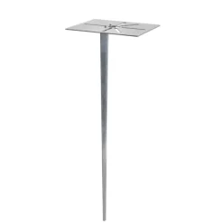 Stehende Außenleuchte schwarz 80 cm IP44 verstellbar 2-Licht - Duo