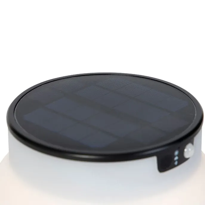 Stehende Außenleuchte schwarz inkl. LED und Dimmer IP55 Solar - Felice