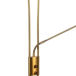 Stehlampe Bronze inkl. LED mit Lesearm - Ibiza