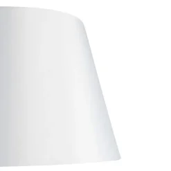 Stehlampe Bronze mit weißem Schirm und verstellbarem Arm - Ladas Deluxe