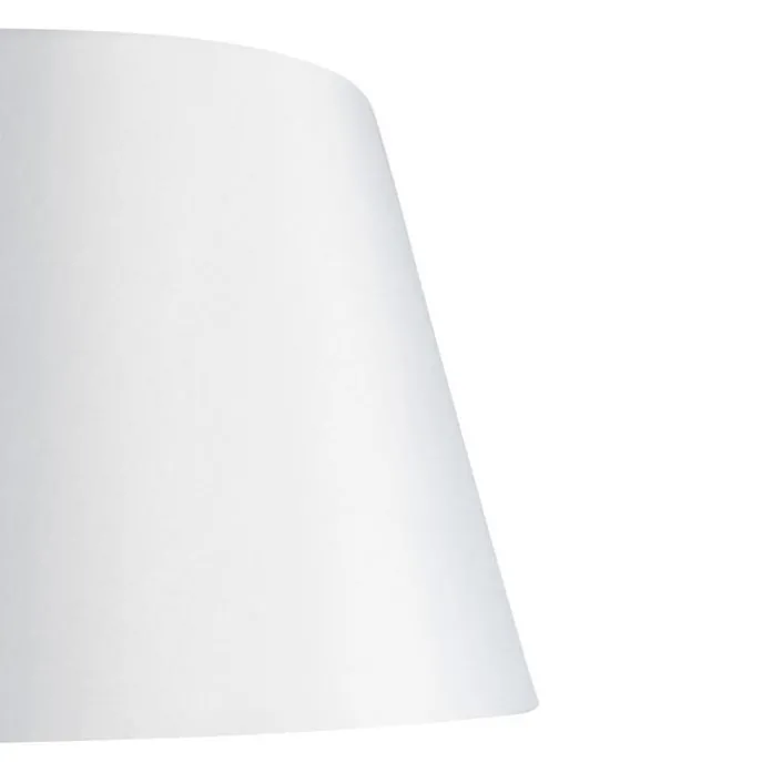 Stehlampe Bronze mit weißem Schirm und verstellbarem Arm - Ladas Deluxe