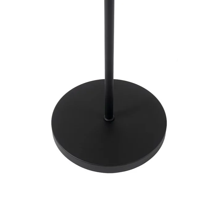 Stehlampe schwarz mit Gold 35 cm verstellbar - Magnax