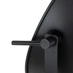 Stehlampe schwarz mit Gold 35 cm verstellbar - Magnax