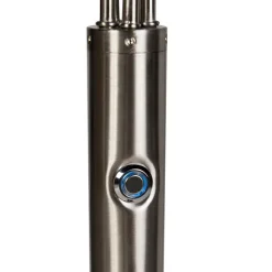 Stehlampe Stahl inkl. LED mit Touch-Dimmer - Sixties Trento