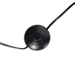 Stehlampe Stativ schwarz mit grünem Schirm und Gold 50 cm - Puros