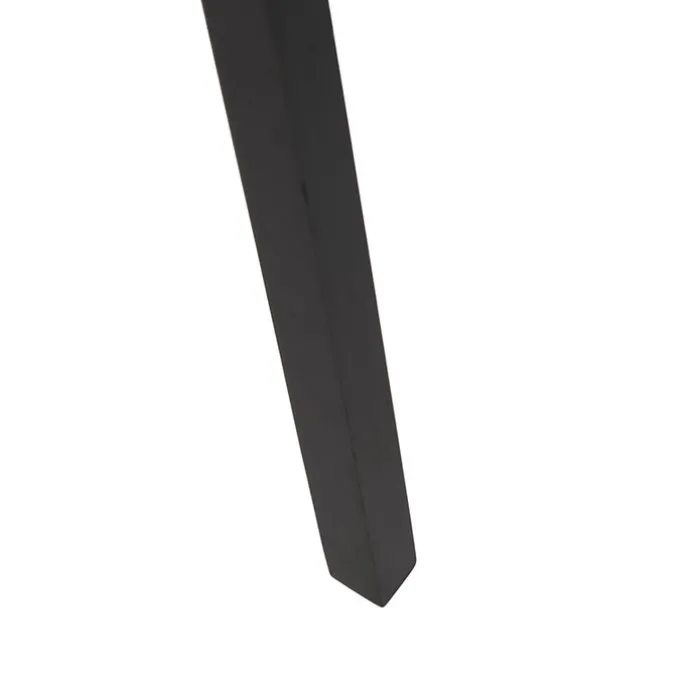 Stehlampe Stativ schwarz mit rotem Schirm und Gold 50 cm Puros